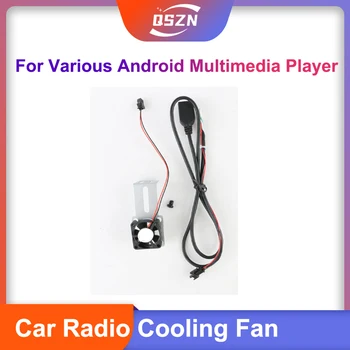 Carro Rádio Especial do Ventilador de Resfriamento Para Android Rádio Multimídia Vídeo Player Unidade de Cabeça de placa-Mãe Refrigeração de CPU Com Suporte do Ferro