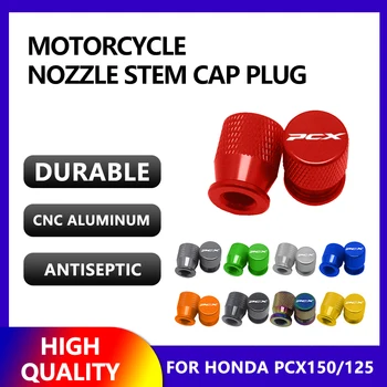 Moto Pneu da Válvula de Ar de Porta-Tronco Capa Plug CNC de Alumínio Acessórios Para HONDA PCX150 PCX125 PCX 125 150