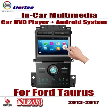 Para Ford Taurus 2013-2017 Carro Android Multimídia, Leitor de DVD GPS de Navegação DSP Rádio Estéreo de Áudio de Vídeo, Unidade de Cabeça de 2din Sistema