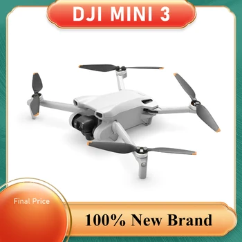 DJI Mini 3 Drone 38-min Max Tempo de Voo 4K Vídeo HDR Em 249 g Verdadeiro Disparo Vertical, marca de novo em stock