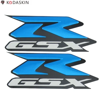 KODASKIN Motocicleta Logos Emblemas Adesivos 3D Decalques para Suzuki GSXR GSX-R 150 600 750 1000 1300 Hayabusa