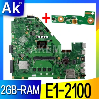 X550CA Notebook placa-mãe E1 E2 A4 CPU 2GB 4GB de RAM Para ASUS X550CA X550CC Y581C X550CL R510C X550C Laptop placa-mãe
