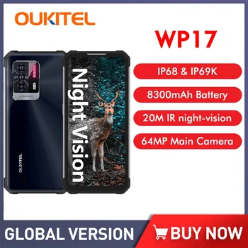 Oukitel Versão Global Celular Visão Noturna Ip68 Impermeável Smartphone 8300mah Bateria do Android Desbloqueado Telemóvel