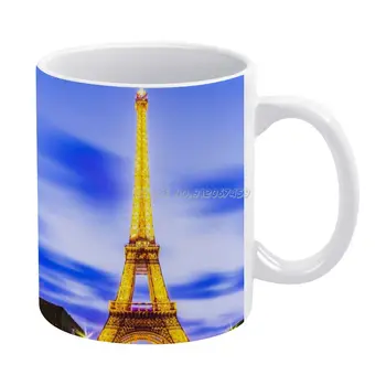Torre 7 Canecas de Porcelana, Canecas de Café, Chá, Leite, Copos Copos, Canecas para o Dia dos Pais Presentes Torre do Tour de France de Paris, em toda a Europa Um