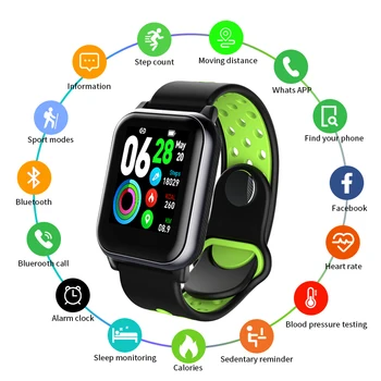 Novo KY11 Inteligente Homens do Relógio Monitor de frequência Cardíaca de Fitness Tracker Mulheres, Crianças Dom Relógio Reloj inteligente para o Relógio do Esporte Android IOS