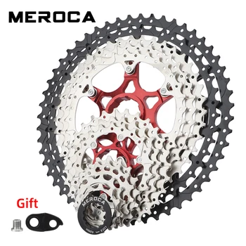 MEROCA MTB Cassete 8/9/10/11/12 Velocidade HG Padrão de Bicicleta de roda Dentada Para Shimano Bicicleta de Montanha roda Livre