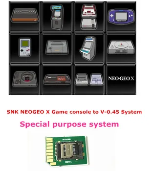 NEOGEO X Com cartão Micro SD 16GMicro Cartão SD para V-0.45 pecial finalidade do sistema