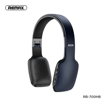 Remax RB-700HB Bluetooth Fone de ouvido sem Fio 5.0 Fone de ouvido Ultra Fino Fone de ouvido Que Mic HD Chamada Para iOS/Android