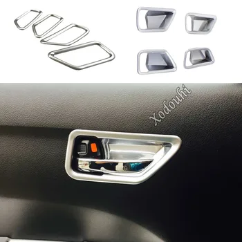 Para Suzuki Vitara Escudo de 2016 2017 2018 2019 2020 Corpo do Carro Vara Guarnição ABS Cromado da Porta Interior Handle Tigela Quadro Lâmpada Braço 4PCs