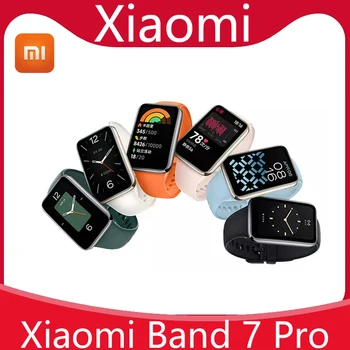 Xiaomi Mi Banda 7 Pro Smart Pulseira 7 Pro Miband 7 Pro De Oxigênio No Sangue De Fitness Traker Bluetooth Impermeável Banda Inteligente