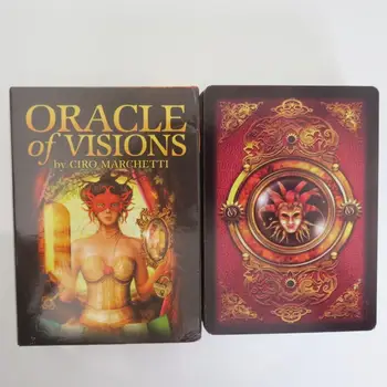 novo baralho de Tarô oráculos cartas misteriosas adivinhação oráculos baralho de Visões para mulheres meninas cartões de jogo de jogo de tabuleiro