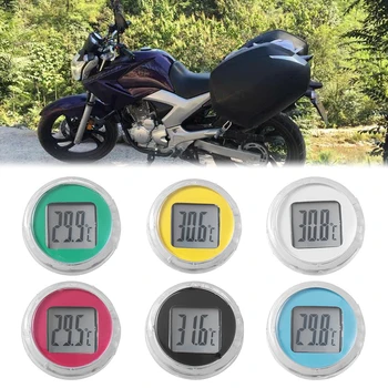 Impermeável Pau-Moto Mini Moto Digital Termômetro Celsius Monte Termômetro Digital Acessórios Da Motocicleta