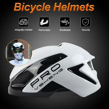 Capacete de bicicleta de ciclismo de segurança capacete Ajustável Integrado Respirável Andar Capacete de skate Desportivo multifunções, Protetor de