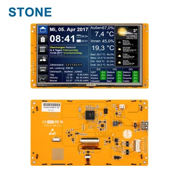 PEDRA de 4,3 10,1 polegadas HMI Inteligente TFT LCD Módulo de Tela de Toque com RS232/RS485/TTL para o Arduino ESP32 Projeto e o Uso da Indústria