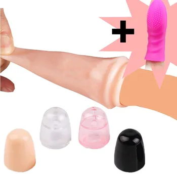 2PCS Pênis Manga Reutilizáveis Glande do Preservativo Prepúcio Pau Penian Tampa Anéis de Brinquedos Sexuais para os Homens Erótico Sexulaes Masturbadores