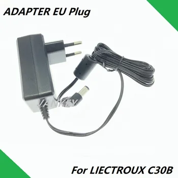 Aspirador de pó UE Plug Adaptador de Energia AC Carregador de Parede para LIECTROUX C30B Robô Aspirador de Peças de Reposição de Comutação do Adaptador