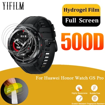 3Pcs Unthin TPU Película de Hidrogel Para o Huawei Honor Assistir GS Pro GS3 Assistir GT 3 Pro 46MM 43MM Completo Protetor de Tela do Filme que Não seja de Vidro