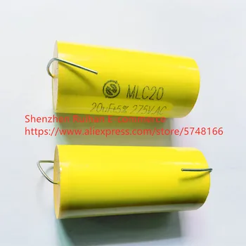 Novo Original 100% 20UF 275VAC febre divisor de freqüência especial não-polares capacitor (Indutor)