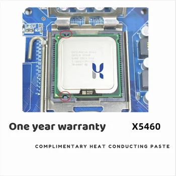 Original Intel Xeon X5460 3.16 GHz/12M/1333 Processador perto LGA771 Core 2 Quad Q9750 CPU (Dar Dois 771 de 775 Adaptadores)