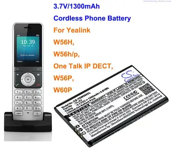 Cameron Sino 1300mAh Telefone sem fio Bateria IL-5J, V56-BATT para Yealink W56H, W56h/p, W56P, W60P, Um Falar IP DECT