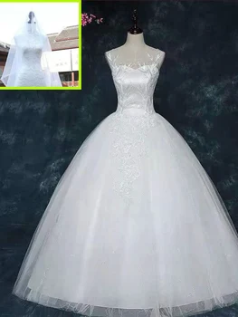 Francês Principais Vestido De Noiva De 2022, A Nova Noiva Céu Estrelado Princesa Luxo Simples Luz De Mulher