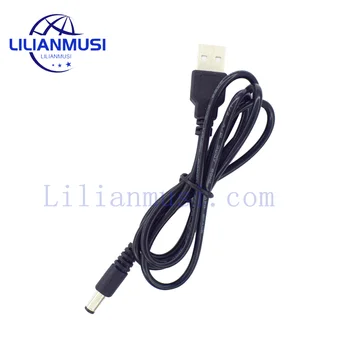 USB booster cabo DC PARA DC 5V/9V/12V carregador de impulsionar o módulo de interface DC 5.5 * 2.1 MM cabo do adaptador de energia cabo