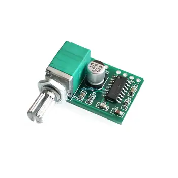 1PCS PAM8403 mini DC 5V amplificador digital de bordo com interruptor de potenciômetro pode ser alimentado por USB