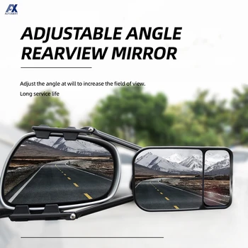Ajustável Engate De Reboque Eléctrico De Reboque Espelhos Extensão De Reboque Ponto Cego Do Espelho Do Carro Caminhão Ponto Cego Do Espelho Retrovisor