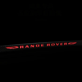 5D Fibra de Carbono Adesivos Para Range Rover Evoque 2016-2021 Para o Range Rover Sport 2018-2021 Luz de Freio Adesivo Decalque Acessórios