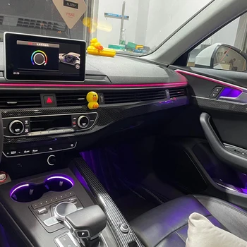 32 Cores Atmosfera Interior de Luz de luz ambiente Para Audi A4 B9 A5 2017 2018 2019 2020 2021