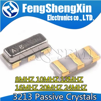 10PCS 3213 Cerâmica Oscilador de Cristal de CSTCE8M00G52-R0 8 mhz mhz 12 de 20Mhz 16MHZ 20MHZ de 24MHZ 8.000 MHZ 3Pin SMD Ressonadores Cerâmicos