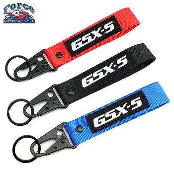 Logo GSX-S Para SUZUKI GSX-S750 GSX-S1000 GSX-S1000GT GSXS750 GSXS1000 750 Acessórios da Motocicleta Chaveiro Chaveiro Bordado