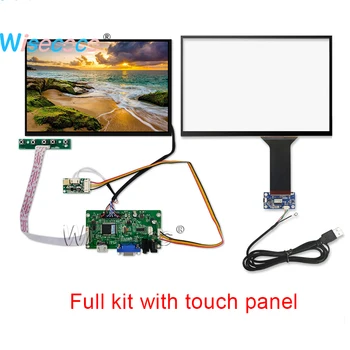 10.1 Polegadas 2K IPS LCD Tela de 2560*1600 Capacitivo de Toque do Painel de LVDS VGA 60Hz Driver de Placa de Controlador de Pad Tablet PC Wisecoco