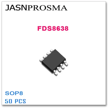 JASNPROSMA FDS8638 SOP8 50PCS SOIC8 8638 40V N-Canal de Alta qualidade FDS