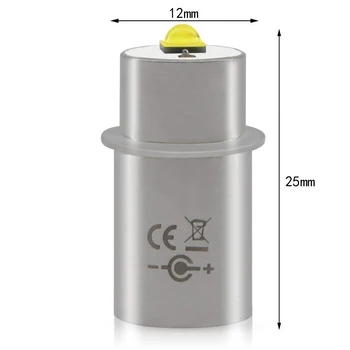 Lâmpadas de LED para Maglite 3w 3v 4-12v 6-24v 18v Kit de Conversão de Atualização do Bulbo 2 3 4 5 6 Célula D/C Tocha Lanterna de magnésio