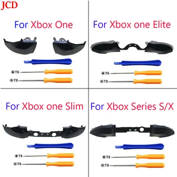 JCD 1set Substituição LB RB pára-choques Botão Disparador Peças Para a Microsoft para o Xbox Um Controlador para XboxOne Controlador E Ferramenta de