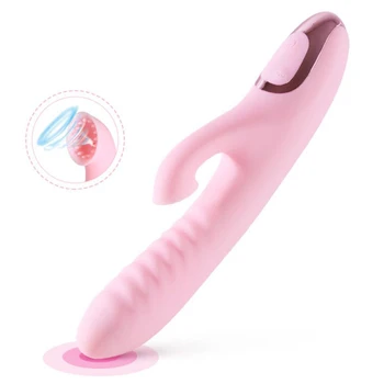 12 velocidade Realista Chupando Dildo Vibradores Sexo Oral, Lambendo a Língua no Clitóris Estimulador ponto G Vibradores Adultos Brinquedo do Sexo para Mulheres