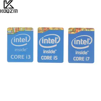 5pcs 4ª Geração Intel Core I3 I5 I7 etiqueta da Etiqueta do Notebook Decoração