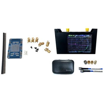 1 Conjunto de Nanovna Testboard Kit & Set 1 V2 3G Analisador de Rede Vetorial S-A-A-2 Nanovna Antena Analisador de