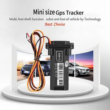 GSM/GPRS, Mini Tracker Impermeável Interno-Bateria GPS ST-901 para Carro gps do veículo do dispositivo de 4 PINOS Cabo com Relé de Detecção de ACC