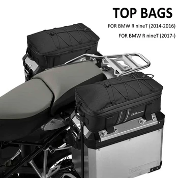 R nove de T Motocicleta Rack Top Box Cestos Superior do Saco Caso Sela Impermeável Armazenamento de Bagagem, Sacos de Tailbag Para a BMW R nineT 9T RnineT