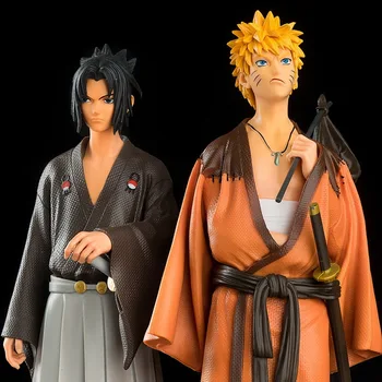 30CM de Anime Naruto Figuras de Kakashi, Naruto, Sasuke, Neji Modelo de Brinquedos, Enfeites de PVC Figuras de Ação de Brinquedos Para Crianças
