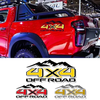 Montanha 4X4 Off Road Caminhão Adesivos Cauda Tronco de autocolantes de Vinil Gráficos para F150 Raptor Ranger Wrangler Titan Hilux D-Max GMC