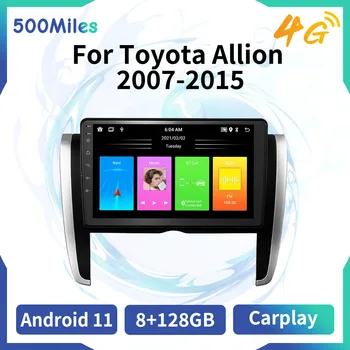 2 Din Android Estéreo do Carro para Toyota Allion de 2007 a 2015 Rádio do Carro da Tela de Toque USB AUX GPS WIFI 4G de Navegação Autoradio Unidade de Cabeça