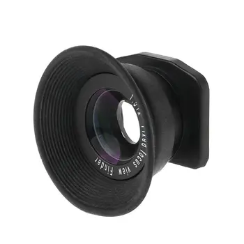 1.51 X de Foco Fixo de Visor Ocular Eyecup lente de aumento para Canon Nikon Sony DSLR Câmera de Visor Ocular com Cobre