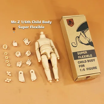 MR. Z 1/6 Crianças Corpo Super Corpo Flexível De 7