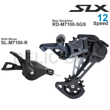SHIMANO SLX M7100 1x12v Grupo De 12 Velocidade SL-M7100-R Shifter e RD-M7100-SGS Desviador Traseiro Original peças