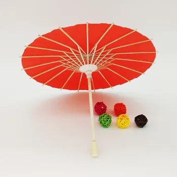Alta qualidade 3 pcs/lote 30 cm Crianças Estilo de Papel de Guarda-chuva Mini Cor Sólida Chapéus-de-sol DIY feito à mão pintura a papel Pequeno guarda-chuva