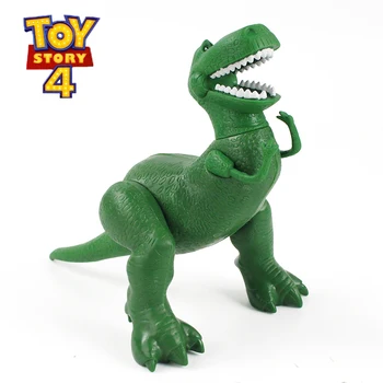 Disney Toy Story 4 Rex O Dinossauro Verde 22cm de Pvc Figuras de Ação Mini Modelo Bonecas Pernas São Móveis, Brinquedos Para as Crianças do Presente
