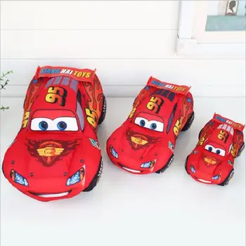 Disney Carros de Brinquedo infantil Relâmpago McQueen Pelúcia Brinquedo de Pelúcia desenho animado Carro de Pelúcia Boneca Crianças, Presente de Aniversário de Boneca Venda Quente
